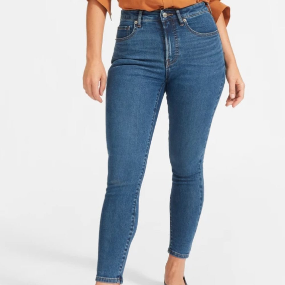 Everlane The Curvy  High-Rise Skinny Jean- Ankle